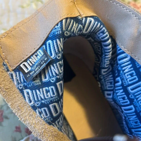 Dingo Black Snake Print Ankle Booties - Picture 5 of 6